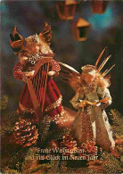 Delcampe - Carte Postale - Art - Anges Musiciens - Harpe - Frohe Weihnachten Und Viel Gluck Im Neuen Jahr - CPM - Voir Scans Recto- - Andere & Zonder Classificatie