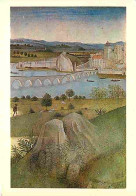 Delcampe - Carte Postale - Art - Peinture - Ecole D'Avignon - Rétable Des Pérussis - Détail De La Campagne D'Avignon - CPM - Voir S - Schilderijen