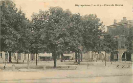 Delcampe - Carte Postale Ancienne - 82 - Nègrepelisse - Place Du Marché - Oblitération Ronde De 1924 - CPA - Voir Scans Recto-Verso - Negrepelisse