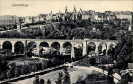 Delcampe - CPA Luxemburg Luxembourg, Panoramablick Auf Viadukt, Stadtansicht - Sonstige & Ohne Zuordnung