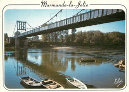Delcampe - MARMANDE Pont Suspendu Sur La Garonne LA FOLIE 22 (scan Recto-verso)MA224Bis - Marmande