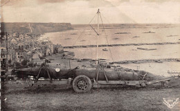 Delcampe - ARROMANCHES LES BAINS Port De La Liberation 1944 Vue Generale Prise De La Falaise Est 31(scan Recto-verso) MA223 - Arromanches