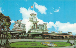 Delcampe - WALT DISNEY DISNEYLAND Californie Anaheim Voyage En Train Gare Station Usa 41 (scan Recto Verso)MA212BIS - Other & Unclassified