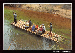 Delcampe - THAILANDE The Tourist Enjoy Boating In The Forest North Thailand 18(scan Recto-verso)MA266 - Thaïland