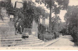 Delcampe - 75018 - PARIS - SAN42659 - L'Entrée Du Château Des Brouillards - Paris (18)