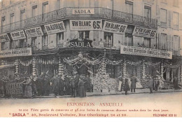 Delcampe - 75011. N°53928.PARIS.exposition Annuelle. Sadla. 40 Boulevard Voltaire. Rue Oberkampf - Paris (11)