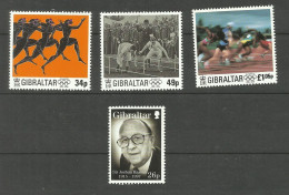 Delcampe - Gibraltar N°780 à 782, 822 Neufs** Cote 10.30 Euros - Gibraltar