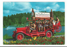 Delcampe - OLD FIRE ENGINE - MALLASJUOMA BREWERY - FINLAND  - - Autres & Non Classés