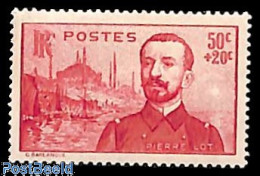 Delcampe - France 1937 Pierre Loti 1v, Mint NH, Transport - Ships And Boats - Art - Authors - Neufs