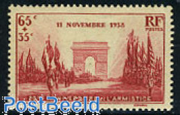 Delcampe - France 1938 Peace 1v, Mint NH, History - World War I - Neufs