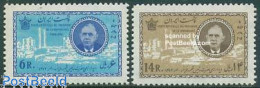 Delcampe - Iran/Persia 1963 Charles De Gaulle Visit 2v, Mint NH, History - Politicians - Iran