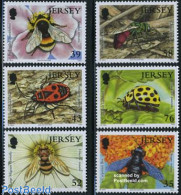 Delcampe - Jersey 2008 Insects 6v, Mint NH, Nature - Bees - Insects - Jersey