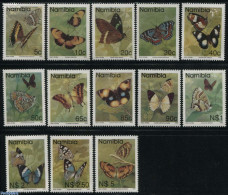 Delcampe - Namibia 1993 Butterflies 13v, Mint NH, Nature - Butterflies - Namibia (1990- ...)