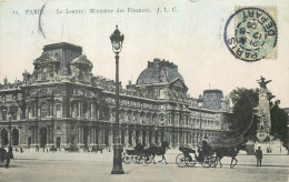 Delcampe - CPA Paris Le Louvre Ministere Des Finances - Louvre