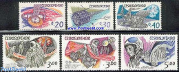 Delcampe - Czechoslovkia 1973 Space Programme 6v, Mint NH, Transport - Space Exploration - Sonstige & Ohne Zuordnung