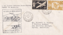 Delcampe - LETTRE DE  NOUVELLE CALEDONIE - Briefe U. Dokumente