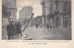 Delcampe - MESSINA TERREMOTO DEL 28 DICEMBRE 1908-PRODUZIONE OLANDESE- CARTOLINA  NON VIAGGIATA ANNO 1908 - Messina