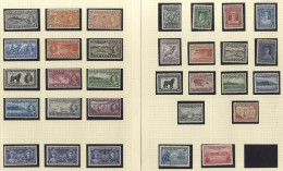 Delcampe - 1937-44 Fine M Range On Leaves Incl. 1937 Coronation Set Plus The Different Perf Types, 1941 Set, 1939 & 1939 Dues. (74) - Altri & Non Classificati