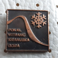Delcampe - Kranjska Gora Pokal Vitranc FIS World Cup In Skiing Slovenia Pin - Wintersport