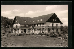 Delcampe - AK Augustdorf, Bergheim Hörste, Blick Auf Eingang Des Gasthauses - Bergheim