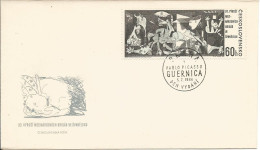 Delcampe - FDC 1543 Czechoslovakia Picasso's Centenary 1966 - Picasso