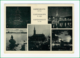 Delcampe - Danemark - Copenhagen Ved Nat - Dänemark