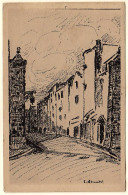 Delcampe - 63 - B19592CPA - RIOM - Porte De Mozat, Dessin De CLEMENTEL - Bon état - PUY-DE-DOME - Riom