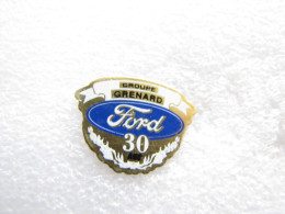Delcampe - PIN'S   FORD  GROUPE  GRENARD   30 ANS - Ford
