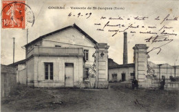 Delcampe - 16)  COGNAC - Verrerie De Saint Jacques  -  Entrée - Cognac
