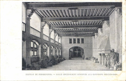 Delcampe - CPA Chateau De Pierrefonds Salle Entierement Reservee Aux Garnisons Mercenaires - Pierrefonds