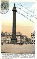 Delcampe - CPA Paris La Colonne Vendome Et La Rue De La Paix - Plätze