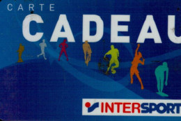 Delcampe - CARTE CADEAU  ..INTERSPORT - Treuekarten
