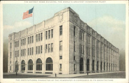 Delcampe - Detroit Maine Institutional Character Newspaper - Sonstige & Ohne Zuordnung