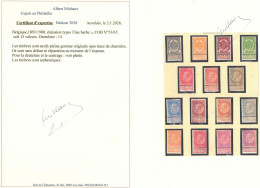 Delcampe - 53-67 Xx Superbe Avec Certificat A Michaux Côte 2765€ - 1893-1900 Fine Barbe