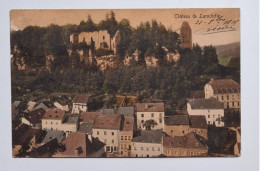 Delcampe - Lotto 2 Cartoline Larochette Lussemburgo 1907+1908 Colore+B/N Dostert-Rouland Stessa Mittente Liège Francobollo - Larochette