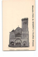 Delcampe - VEZELAY - Façade De La Cathédrale - Biscuits Félix De Razout - Très Bon état - Vezelay