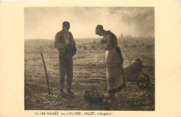 Delcampe - CPA Musee De Louvre Millet L'Angelus - Louvre