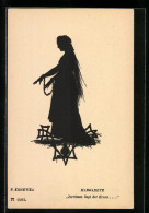 Delcampe - Künstler-AK Paul Konewka: Aus Goethes Faust, Margarete In Ketten - Märchen, Sagen & Legenden