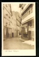 Delcampe - AK Kassel, Blick In Die Strasse Fuldagasse - Kassel