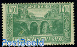 Delcampe - Monaco 1925 1.10F, Stamp Out Of Set, Unused (hinged), Art - Bridges And Tunnels - Ungebraucht