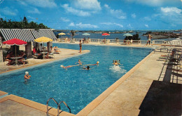 Delcampe - Bermuda Swimming Pool Belmont Manor Gold Club Hamilton Harbor Vintage Postcard - Bermuda