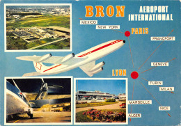 Delcampe - 69-BRON-AEROPORT INTERNATIONAL-N°T572-C/0277 - Bron