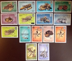 Delcampe - Tuvalu 1983-85 Handicrafts Official Set MNH - Tuvalu