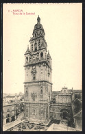 Delcampe - Postal Murcia, Torre De La Catedral - Murcia