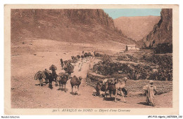 Delcampe - APCP10-0684-ALGERIE - Afrique Du Nord - Départ D'une Caravane - Szenen
