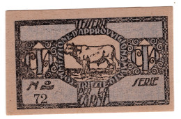 Delcampe - 35179 " TRIESTE-TESSERA-COMMISSIONE D'APPROVIGIONAMENTO PER LA CARNE-N°72 " - Non Classés