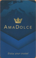 Delcampe - SVIZZERA   KEY HOTEL    AmaWaterways Cruises (Shipping Company) - Hotel Keycards