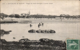 Delcampe - Royan - Plage De Saint Georges A Maree Basse Pecheurs - CPA - Royan