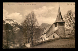 Delcampe - SUISSE - ROSSINIERES - L'EGLISE ET LA DENT DE CORJON - Sonstige & Ohne Zuordnung