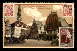 Delcampe - LETTONIE - RIGA - RATHAUSPLATZ - Lettland